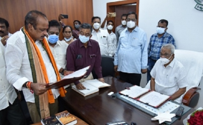 Four new Andhra Pradesh MLCs sworn in